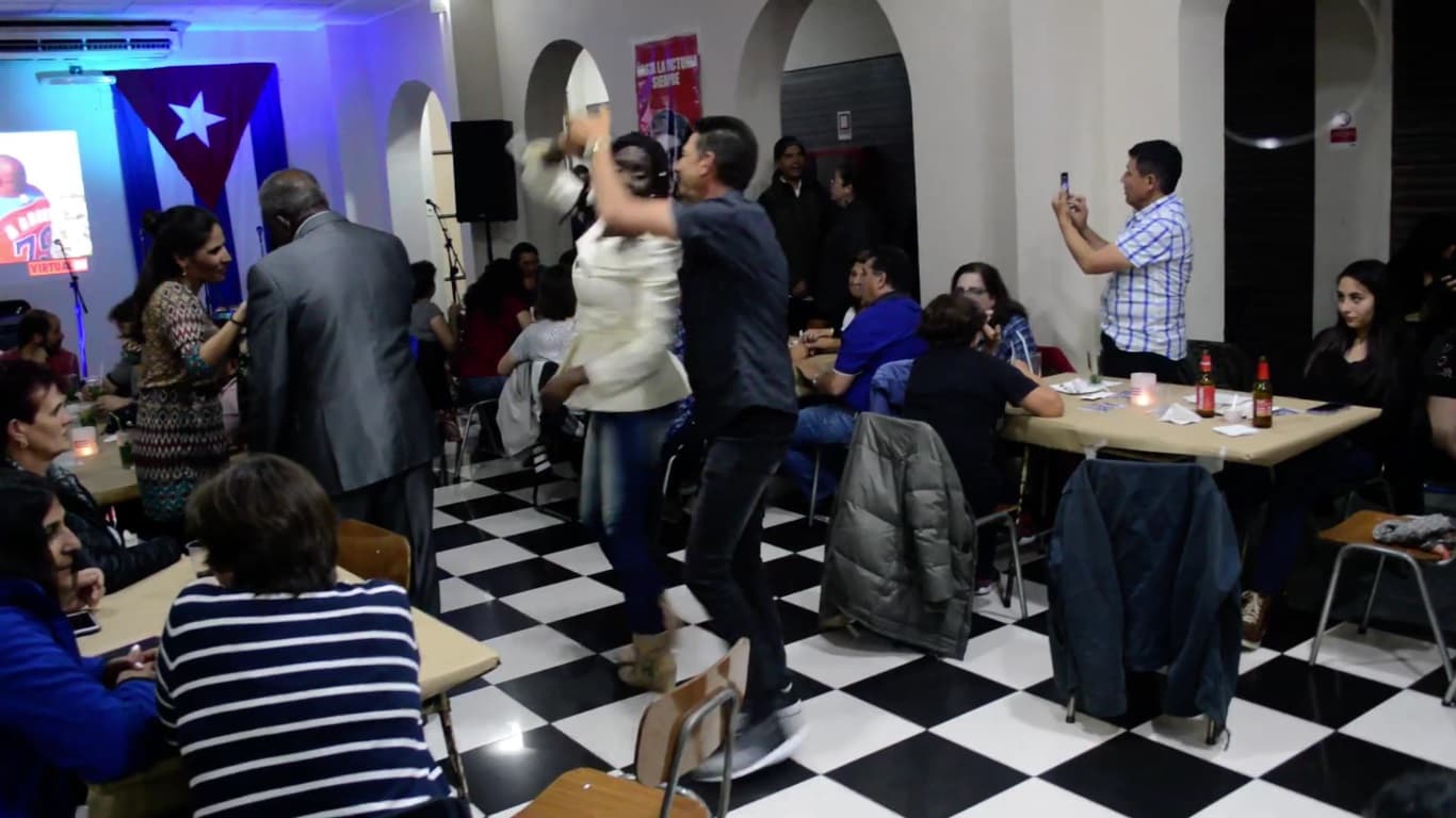 PEÑASCAZO CULTURAL SALUDANDO LOS 60 AÑOS DE LA REVOLUCION CUBANA. Concepción, Chile, 8 de dic. 2018.