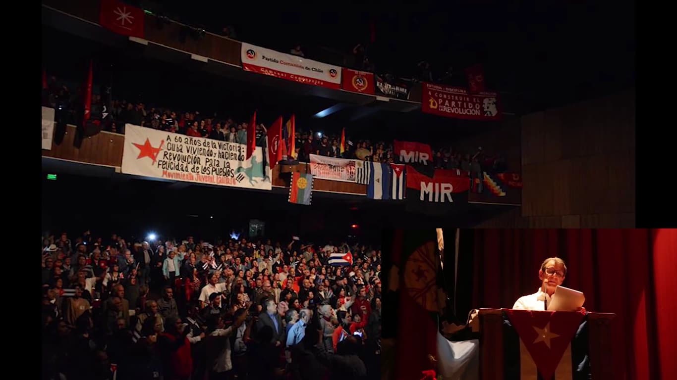 Video Gala Cultural por los 60 años de la Revolución Cubana, 5 de enero de 2019. Concepción, Chile