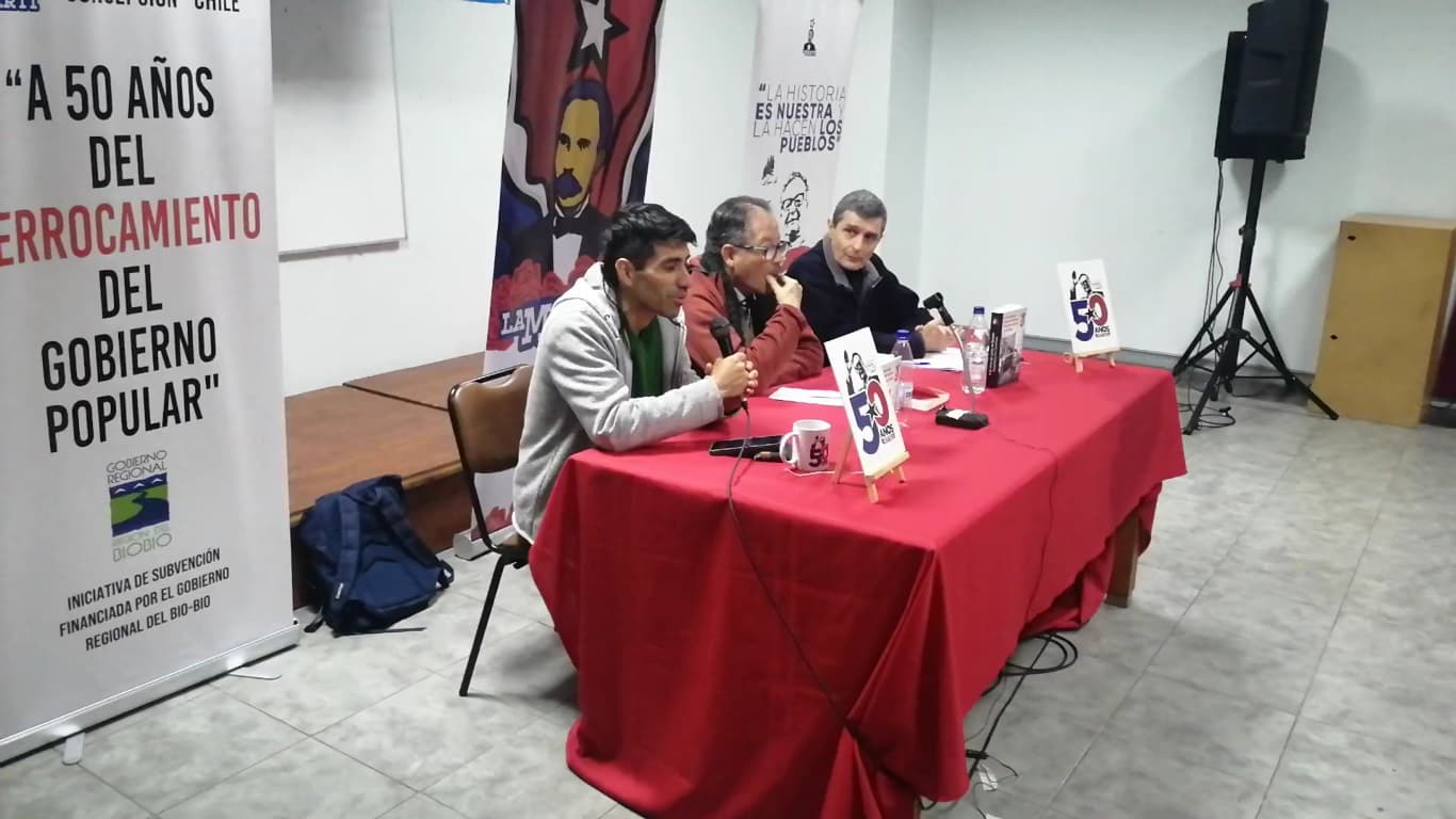Presentación del libro titulado “A 50 Años del golpe de Estado: Nuestra Lucha Continúa”